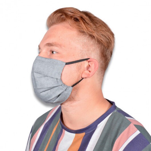 Ansiktsmask/Munskydd med filter av Rito Krea - Ansiktsmask Symönster 18,5x9 cm - 7 st.