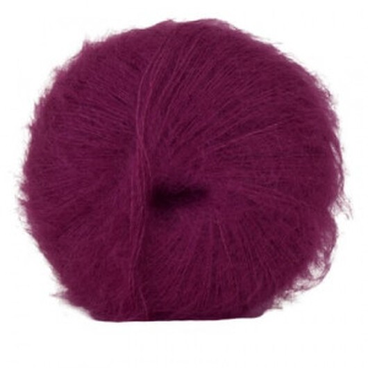 Hjertegarn Silk Kid Mohair Garn 1132 Cerise