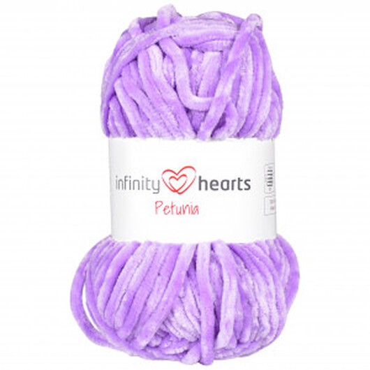 Infinity Hearts Petunia Garn 13 Lila