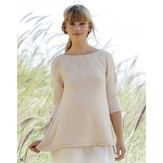 Dune by DROPS Design - Tröja Stick-mönster strl. S - XXXL