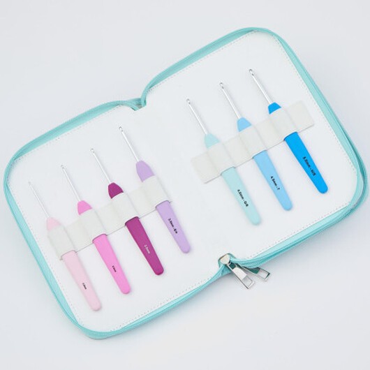 KnitPro Waves Grande virknålsset 14 storlekar 2,0-12,0 mm