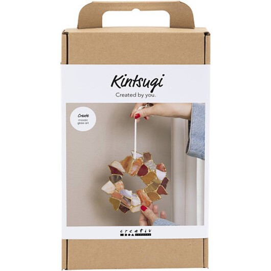 DIY Kit Kintsugi, Hängdekorationer, mixade färger, 1 förp.