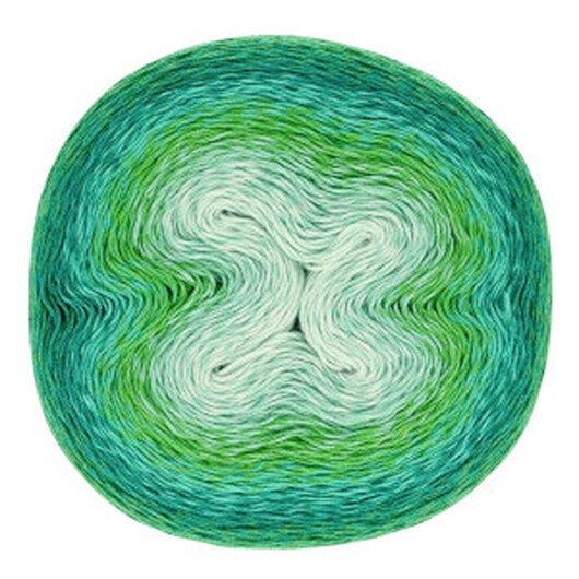 Scheepjes Woolly Whirl Garn Print 475 Melting Mint Centre