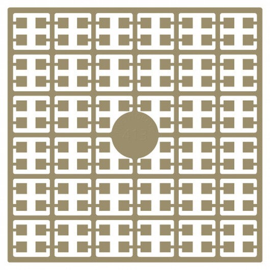 Pixelhobby Midi Pärlor 413 Mocka 2x2mm - 140 pixels