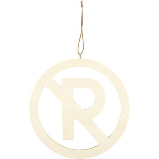 Skylt, Parkering förbjuden, storlek 21,3 cm, tjocklek 0,9 cm, 1 st.