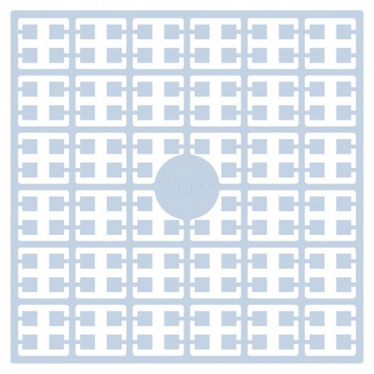 Pixelhobby Midi Pärlor 498 Väldigt ljus Turkos 2x2mm - 140 pixels