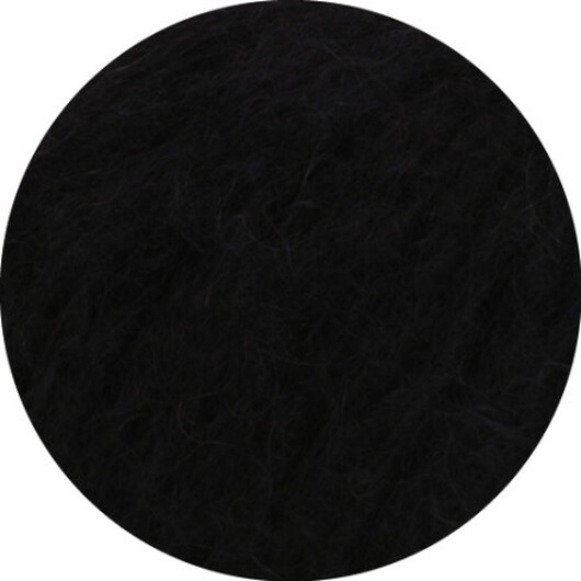 Lana Grossa Mohair di Gio Garn 16 Svart