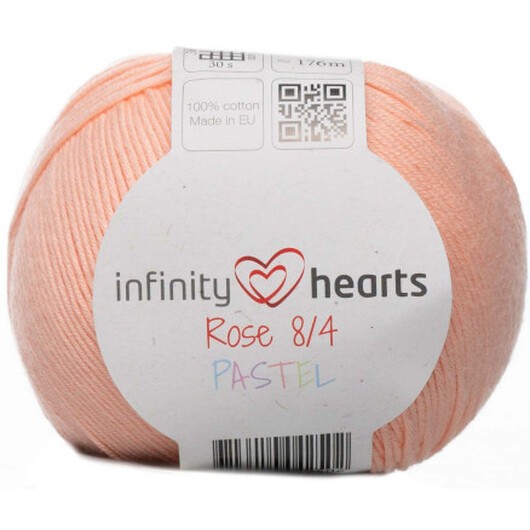 Infinity Hearts Rose Pastell P5 Orange