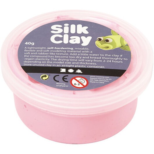 Silk ClayÂ®, rosa, 40 g/ 1 burk