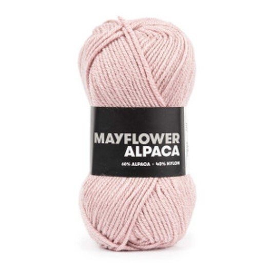 Mayflower Baby Alpaca Garn 01 Ljuslila