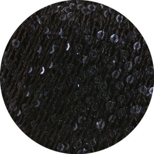 Lana Grossa Glamour Garn 6 Svart