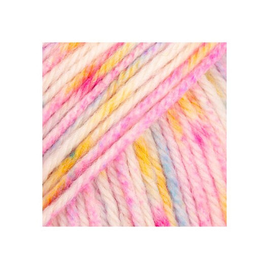 Drops Fiesta Garn Print 14 Regnbågsströssel