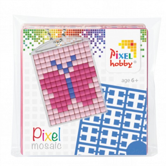 Pixelhobby Presentask Nyckelringsset Fjäril 3x4cm