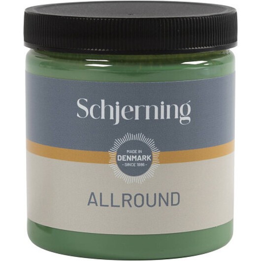 Utomhusfärg, silkesmatt, grön, 250 ml/ 1 flaska