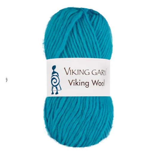 Viking Garn Wool Mörk Turkos 528