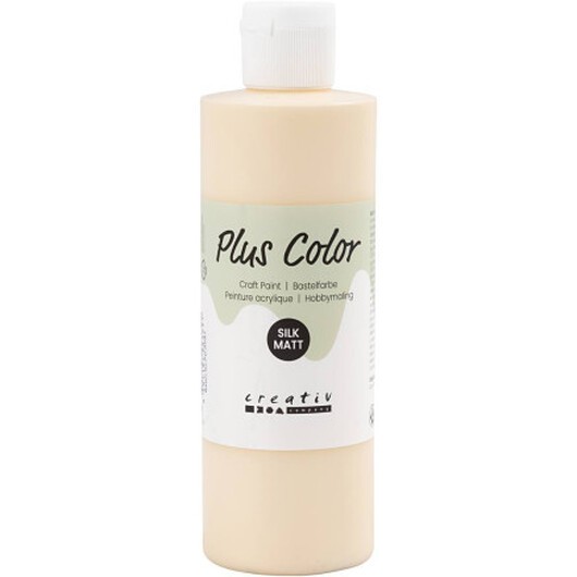 Plus Color Hobbyfärg, ivory, 250 ml/ 1 flaska