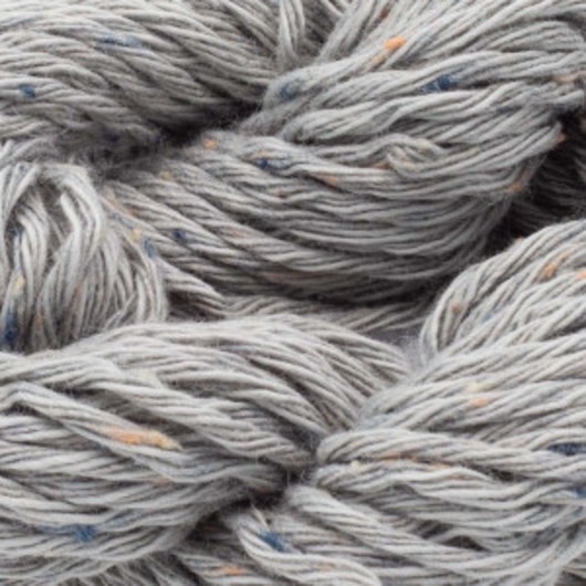 Erika Knight Gossipium Cotton Tweed Garn 24 Granit