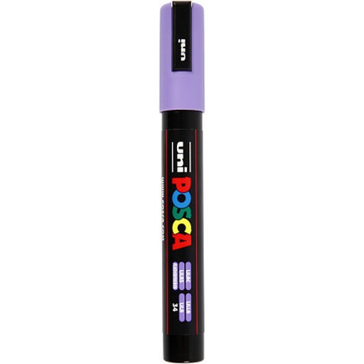 Posca Marker , nr. PC-5M, spets 2,5 mm, Medium, syren, 1 st.