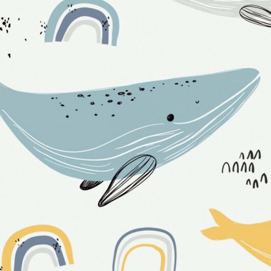 Bomullsjersey Print Tyg 150cm 002 Valar - 50cm