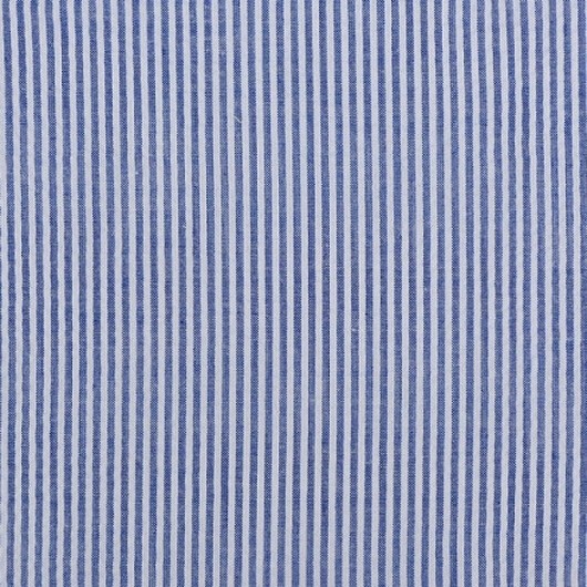 Seersucker med ränder 145 cm 1101 Blå - 50cm
