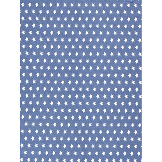 Bomullspoplin Tyg 147cm 06 Denim - 50cm