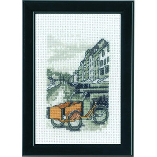 Permin Broderikit Köpenhamn 10x15cm