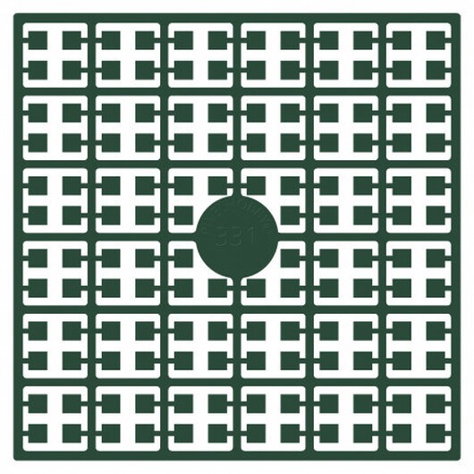 Pixelhobby Midi Pärlor 331 Extra Mörk Pistagegrön 2x2mm - 140 pixels