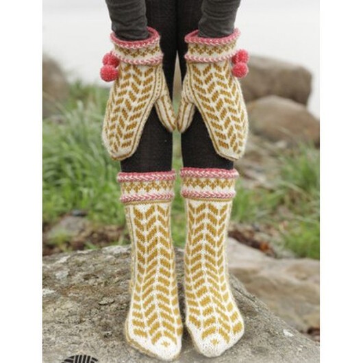 Hokey Pokey by DROPS Design - Vantar och sockar Stick-mönster strl. 35/37 - 41/43