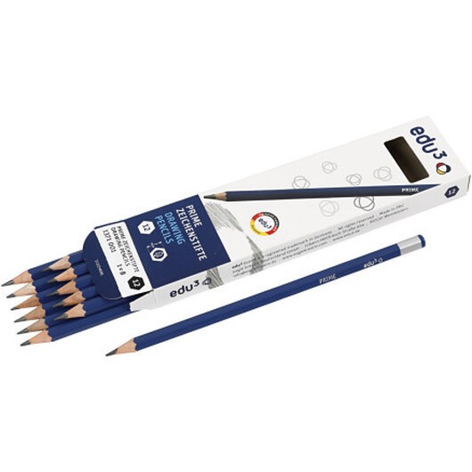 edu Tecknarblyerts, B, 12 st./ 1 förp.