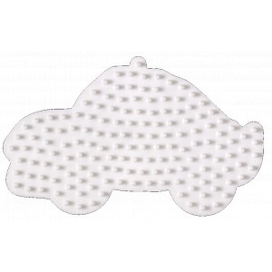 Hama Midi Pärlplatta Bil Vit 10x6 cm - 1 st.