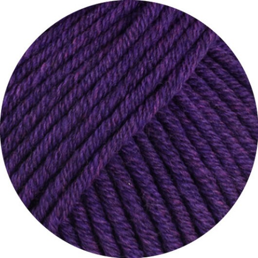 Lana Grossa Cool Wool Superbig Melange Garn 204 Violet Melange