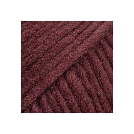 DROPS Snow Garn Unicolor 119 Plommonvin