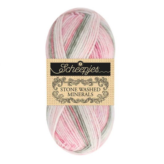 Scheepjes Stone Washed Minerals Garn 917 Morganit Ask