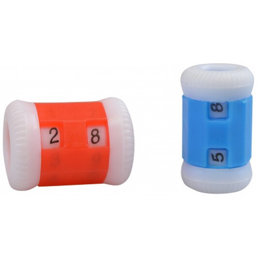 Infinity Hearts Varvräknare / Varvräknare Ass. färger - 2 storlekar