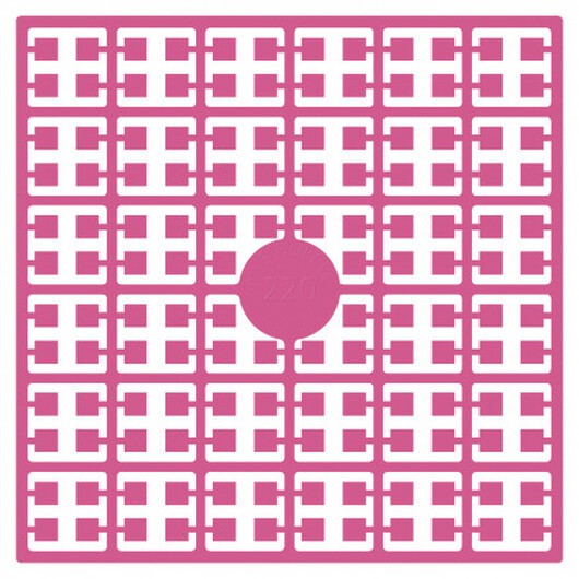 Pixelhobby Midi Pärlor 220 Cerise 2x2mm - 140 pixels