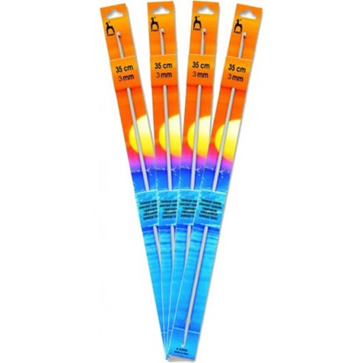 Pony Virknålset 4 storlekar 3,00-6,00 till Tunisisk virkning / Krokning