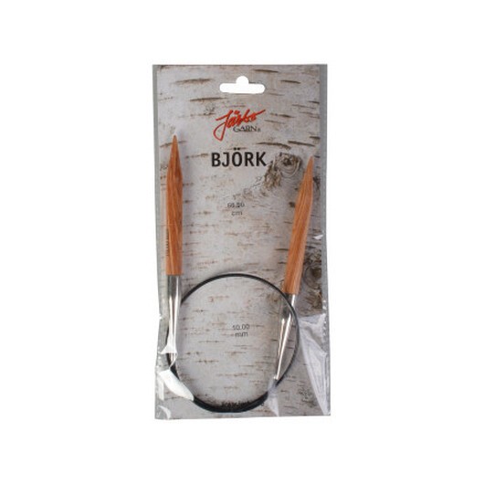 Järbo Björk Rundstickor Björk 60cm 10,00mm / 23.6in US15