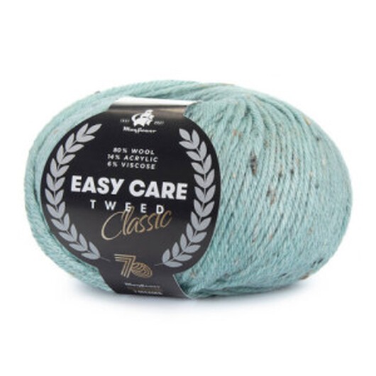 Mayflower Easy Care Classic Tweed Garn 598 Ljus Aquamarin