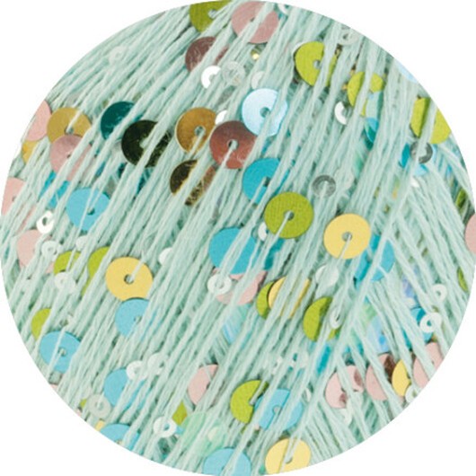 Lana Grossa Cosmo Garn 21 Ljus Turkos