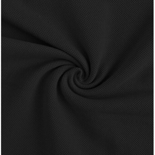 Polo bomullsjersey 155cm 069 Svart - 50cm