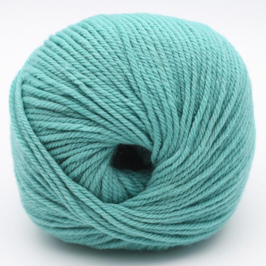 Kremke Soul Wool The Merry Merino 70 GOTS Garn 19 Ljus Petroleum