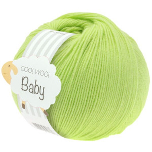 Lana Grossa Cool Wool Baby Garn 228 Citron