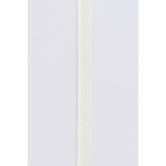 Passpoalband i Metermått Polyester/Bomull 001 Natur 8mm - 50cm