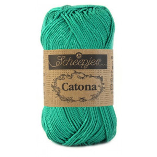 Scheepjes Catona Garn Unicolor 514 Jade