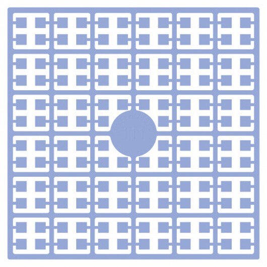 Pixelhobby Midi Pärlor 111 Ljus Gråblå 2x2mm - 140 pixels