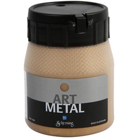 Hobbyfärg Metallic, medium guld (5104), 250ml/ 1 flaska