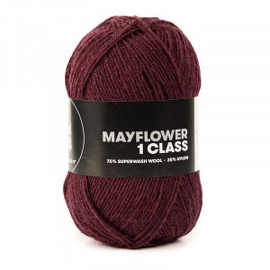 Mayflower 1 Class Garn Unicolor 14 Zinfandel