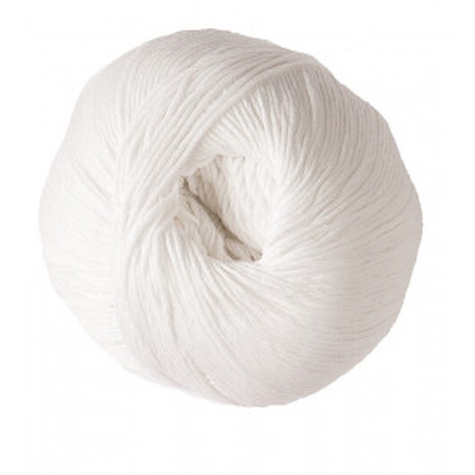 DMC Natura Just Cotton Garn Unicolor 01 Vit