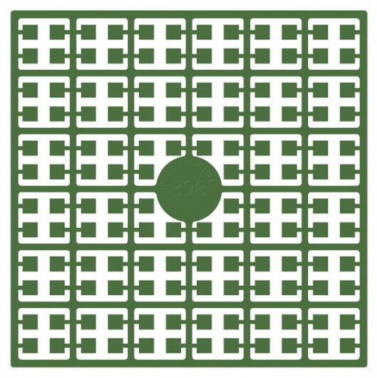 Pixelhobby Midi Pärlor 398 Djup Skogsgrön 2x2mm - 140 pixels