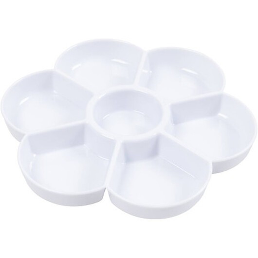 Palett, Dia. 17,5 cm, vit, 1 st.